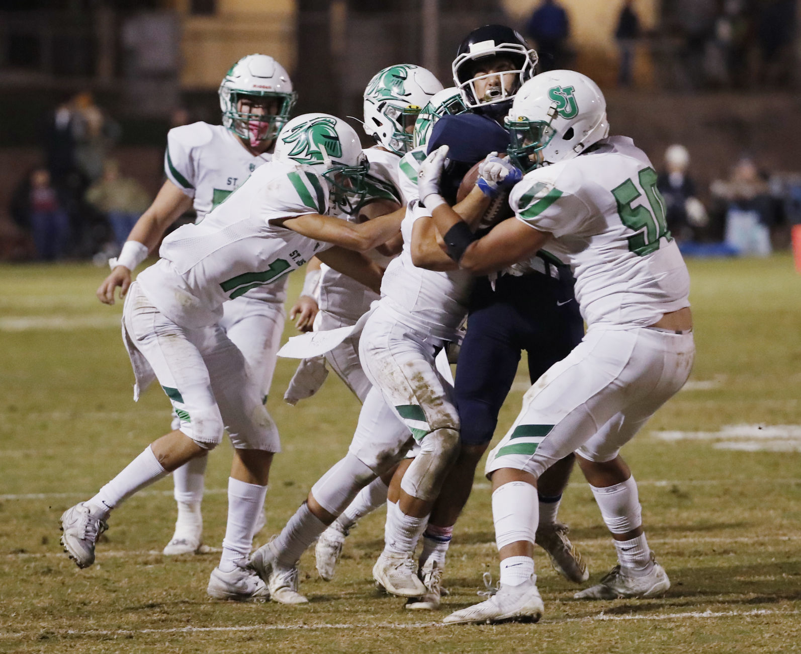 St. Joseph Football versus Redwood CIF Football Matchup